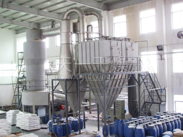 Application site of flash dryer