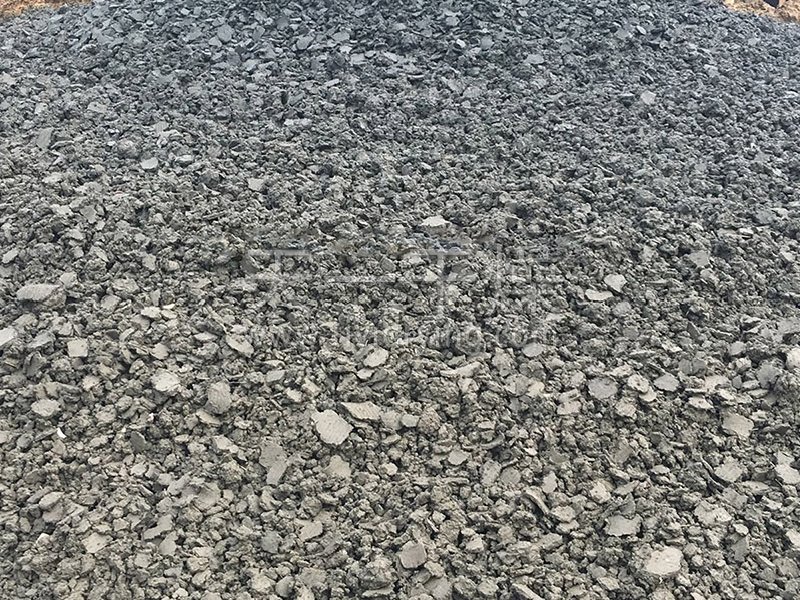 Dried sludge